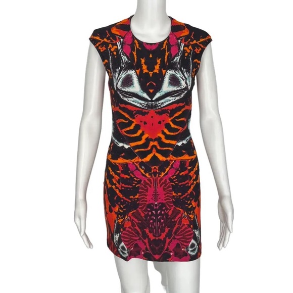 McQ Alexander McQueen Dress. Sz 2 - Picture 3 of 3